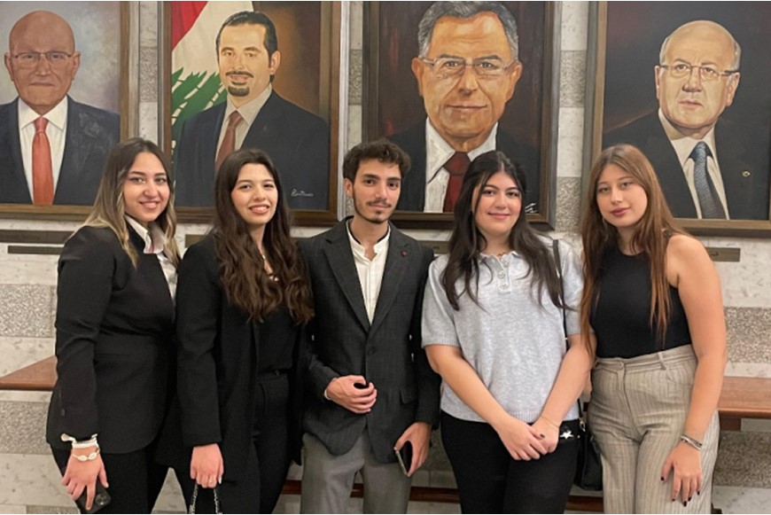 NDU Journalism Students Meet with Ministers and Media Professionals 13